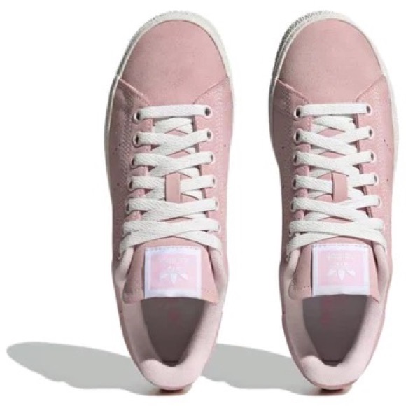 New Adidas Stan Smith SC IG0345 Clear Pink Women’s Sz 8 - Picture 7 of 16